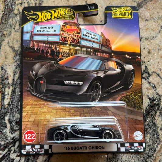 Hot Wheels 1/64 Buggati Chiron Boulevard