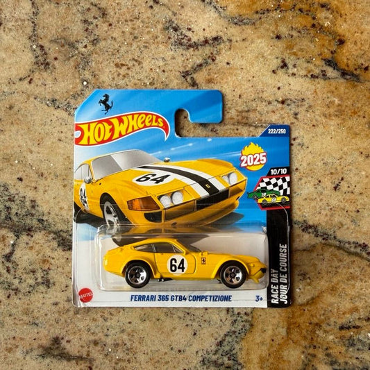 Hot Wheels 1/64  Ferrari 365 GTB4 Comepetizione