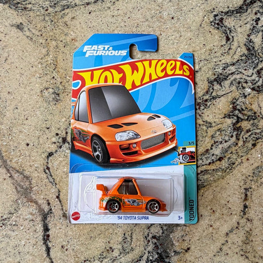 Hot Wheels 1/64 94 Toyota Supra Tooned